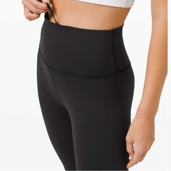 Lululemon Wunder Train High-Rise Crop 23" Black size 4 - Picture 3 of 10